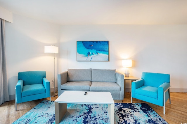 3000 N Ocean Blvd Unit 209, Myrtle Beach, SC 29577 - living room featuring wood finished floors