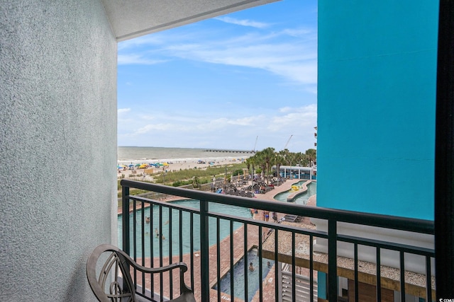 3000 N Ocean Blvd Unit 209, Myrtle Beach, SC 29577 - balcony with a water view