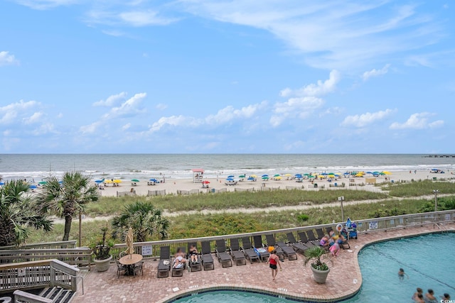 3000 N Ocean Blvd Unit 209, Myrtle Beach, SC 29577 - water view featuring nearby beach