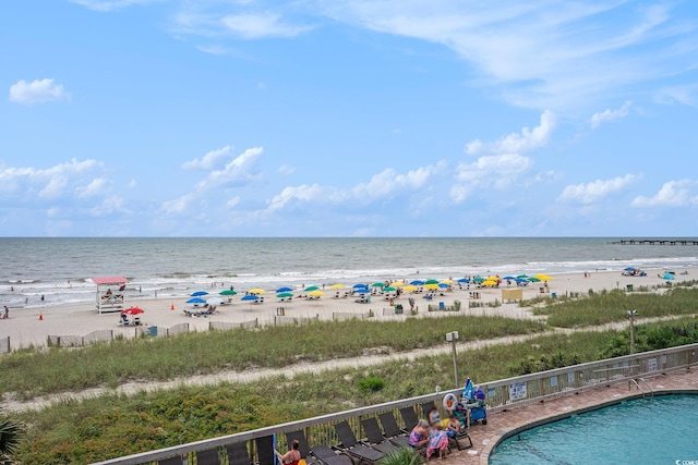 3000 N Ocean Blvd Unit 209, Myrtle Beach, SC 29577 - water view featuring nearby beach