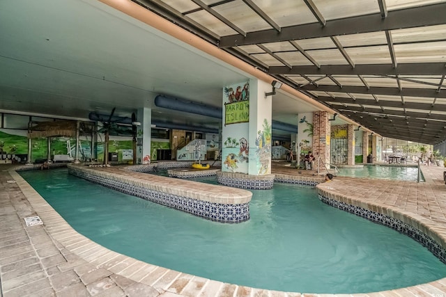 3000 N Ocean Blvd Unit 209, Myrtle Beach, SC 29577 - indoor community pool with a patio area