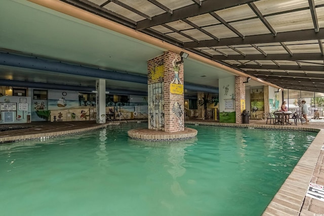 3000 N Ocean Blvd Unit 209, Myrtle Beach, SC 29577 - view of indoor community pool