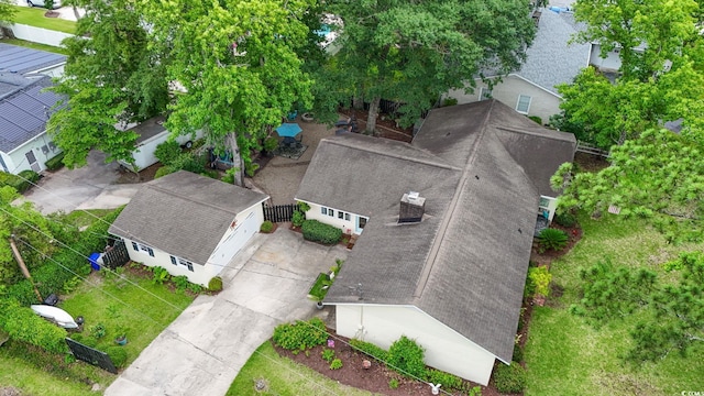 520 13th Ave N, Surfside Beach, SC 29575 - aerial perspective of suburban area