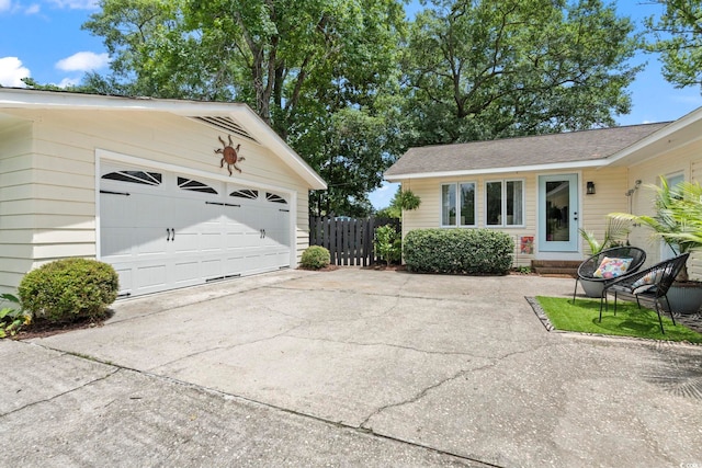 520 13th Ave N, Surfside Beach, SC 29575 - garage with concrete driveway
