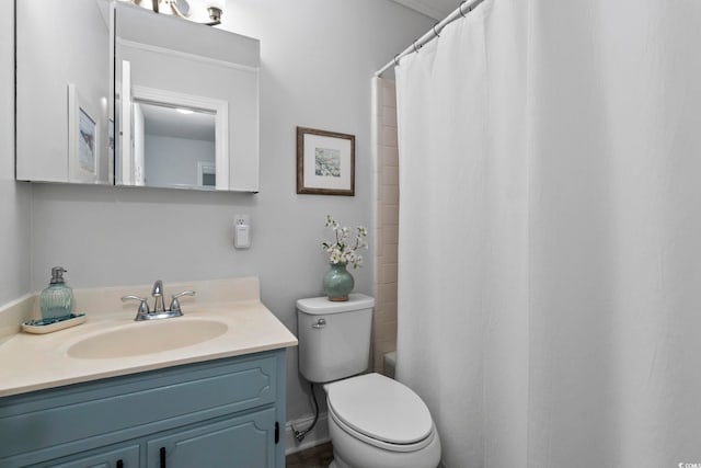 520 13th Ave N, Surfside Beach, SC 29575 - bathroom featuring vanity and shower / tub combo