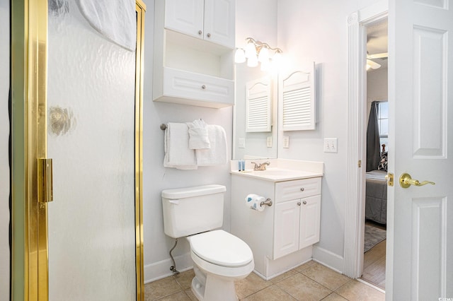 4868 Dahlia Ct Unit 202, Myrtle Beach, SC 29577 - ensuite bathroom with tile patterned floors, vanity, and a stall shower
