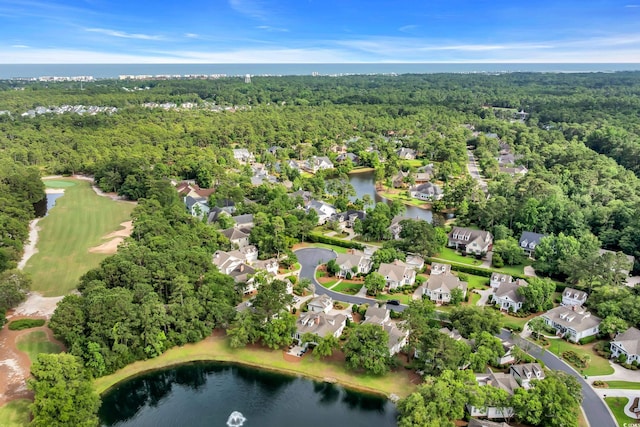 179 Cottage Ct, Pawleys Island, SC 29585 - aerial overview of property's location featuring nearby suburban area and a large body of water