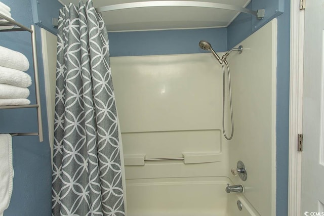 1207 S Ocean Blvd Unit 20403, Myrtle Beach, SC 29577 - full bathroom with shower / bath combination with curtain