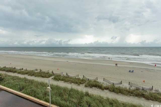 1207 S Ocean Blvd Unit 20403, Myrtle Beach, SC 29577 - water view featuring local beach