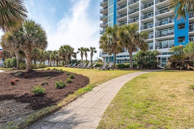 504 N Ocean Blvd Unit 1901, Myrtle Beach, SC 29577 - view of home's community with a lawn