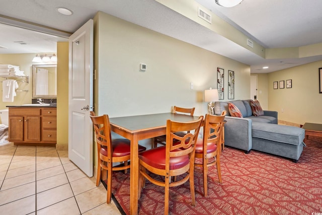504 N Ocean Blvd Unit 1901, Myrtle Beach, SC 29577 - dining room featuring light tile patterned flooring and recessed lighting