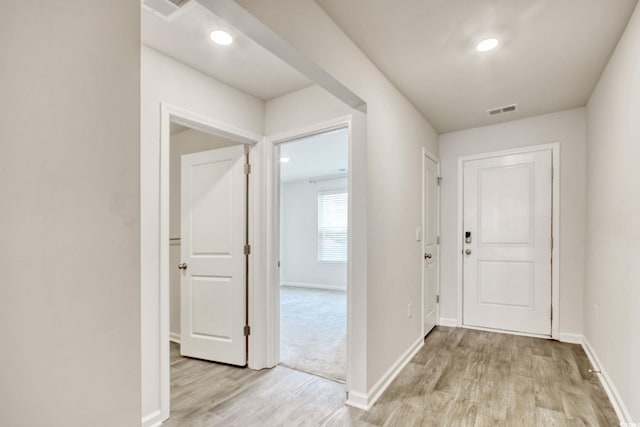211 Seasons Trace Loop, Longs, SC 29568 - hall with light wood-style flooring and baseboards