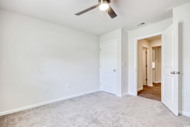 211 Seasons Trace Loop, Longs, SC 29568 - unfurnished bedroom with carpet floors and a ceiling fan