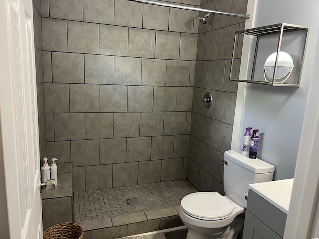613 Todd Blvd, Conway, SC 29526 - bathroom with vanity and tiled shower
