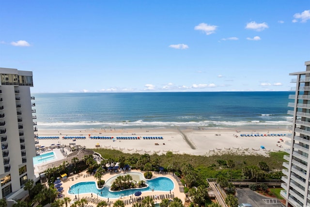 9994 Beach Club Dr Unit 1202, Myrtle Beach, SC 29572 - water view featuring local beach