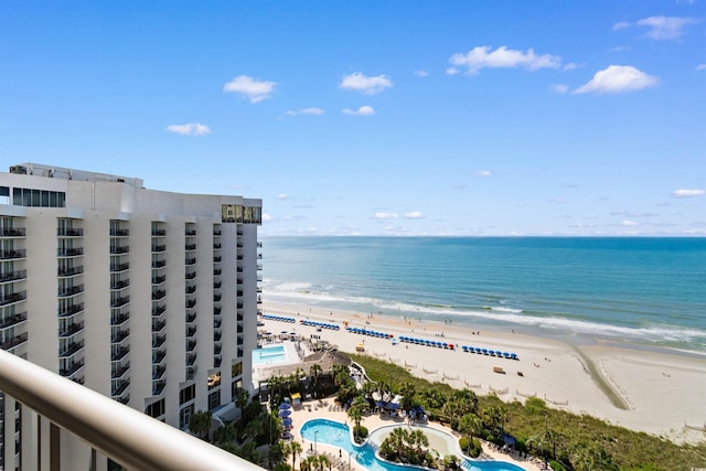9994 Beach Club Dr Unit 1202, Myrtle Beach, SC 29572 - water view featuring local beach