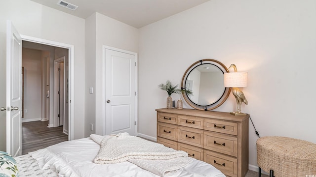 1407 Nokota Dr, Conway, SC 29526 - bedroom with baseboards and wood finished floors