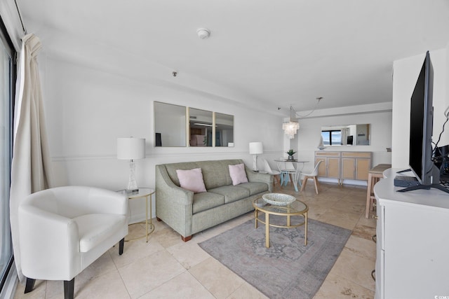 5511 N Ocean Blvd Unit 310, Myrtle Beach, SC 29577 - view of living room