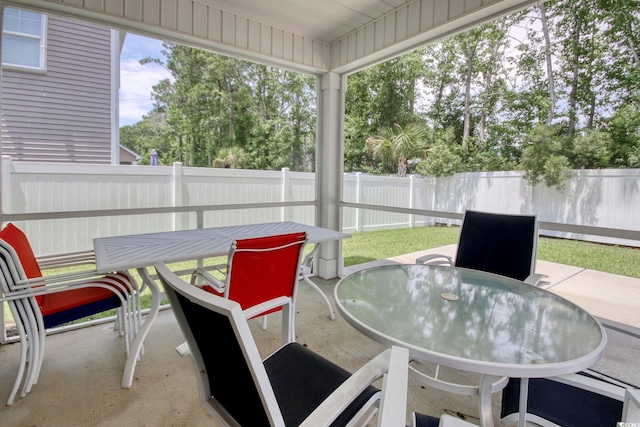 160 Juniata Loop, Little River, SC 29566 - view of sunroom / solarium