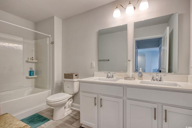 160 Juniata Loop, Little River, SC 29566 - full bathroom with double vanity and washtub / shower combination