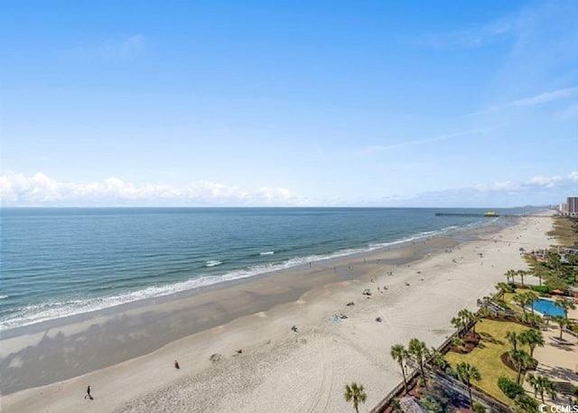 10200 Beach Club Dr Unit 16F, Myrtle Beach, SC 29572 - water view featuring nearby beach