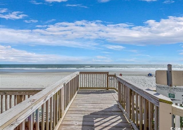 10200 Beach Club Dr Unit 16F, Myrtle Beach, SC 29572 - view of home's community featuring view of water and beach
