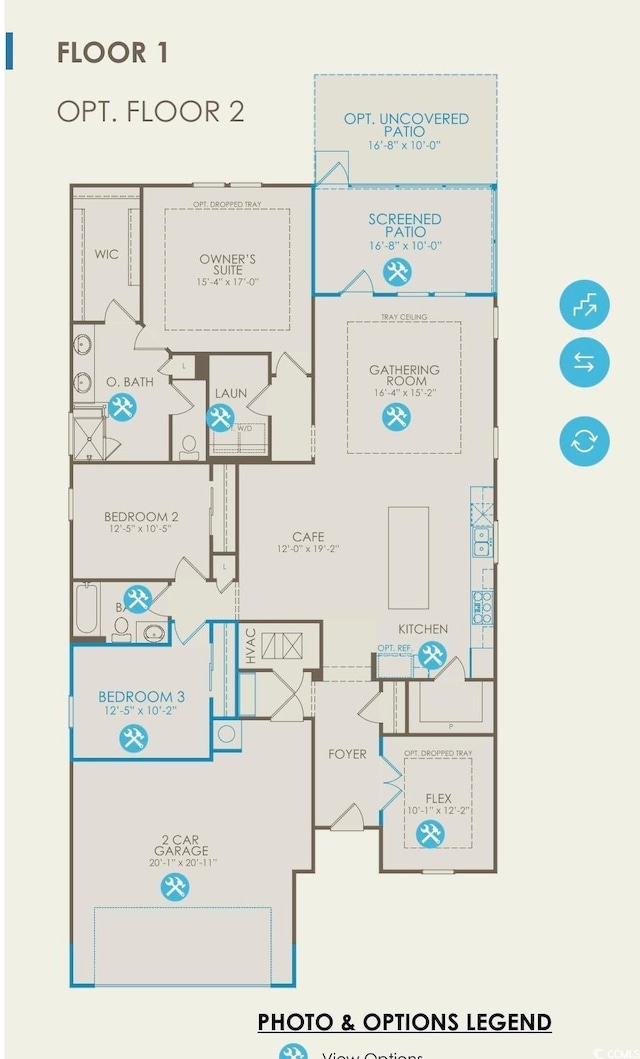 1514 Saw Palmetto St, North Myrtle Beach, SC 29582 - view of home floor plan