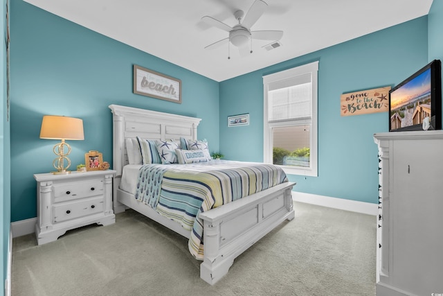 2336 Tidewatch Way N, Myrtle Beach, SC 29582 - bedroom with carpet flooring and ceiling fan