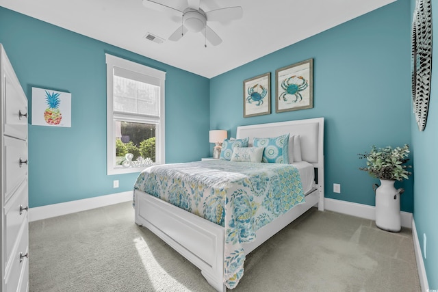 2336 Tidewatch Way N, Myrtle Beach, SC 29582 - bedroom with carpet and a ceiling fan