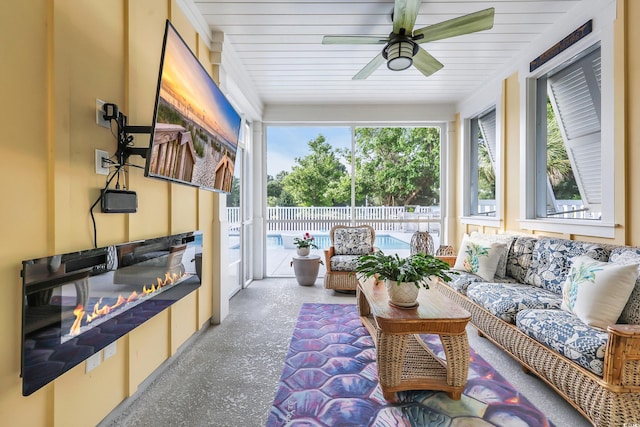 2336 Tidewatch Way N, Myrtle Beach, SC 29582 - sunroom with speckled floor