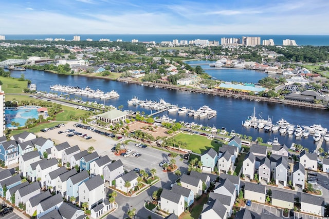 2336 Tidewatch Way N, Myrtle Beach, SC 29582 - view of urban area with a marina and a large body of water
