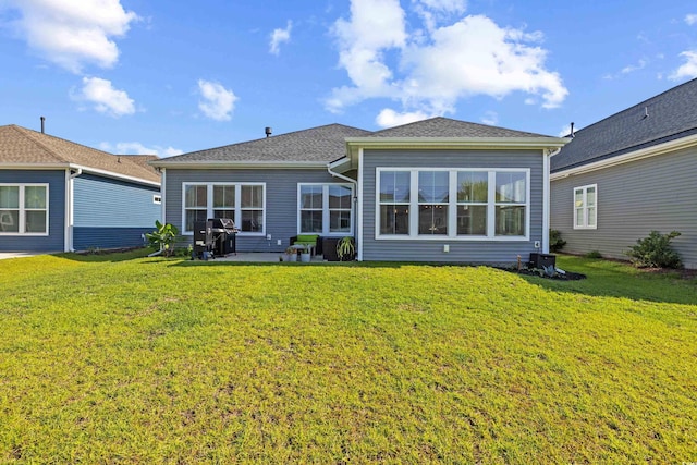 6304 Chadderton Cir, Myrtle Beach, SC 29579 - rear view of house featuring a yard and a patio area