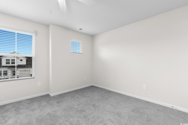 623 Harrison Mill St Unit 623, Myrtle Beach, SC 29579 - carpeted spare room with baseboards and ceiling fan