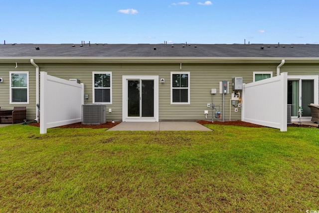 623 Harrison Mill St Unit 623, Myrtle Beach, SC 29579 - rear view of property with a patio area and a lawn