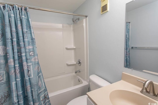 5905 S Kings Hwy Unit 1414, Myrtle Beach, SC 29575 - full bath featuring shower / tub combo with curtain and vanity