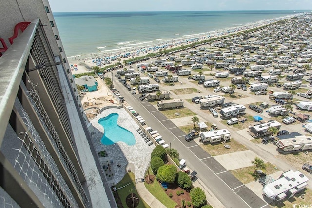 5905 S Kings Hwy Unit 1414, Myrtle Beach, SC 29575 - drone / aerial view of extended coastline