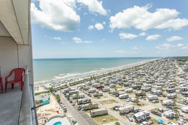 5905 S Kings Hwy Unit 1414, Myrtle Beach, SC 29575 - bird's eye view of unending shoreline