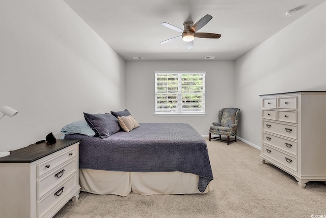 520 Cattle Drive Cir, Myrtle Beach, SC 29588 - bedroom featuring light carpet and a ceiling fan