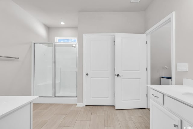 520 Cattle Drive Cir, Myrtle Beach, SC 29588 - full bathroom featuring vanity and a shower stall