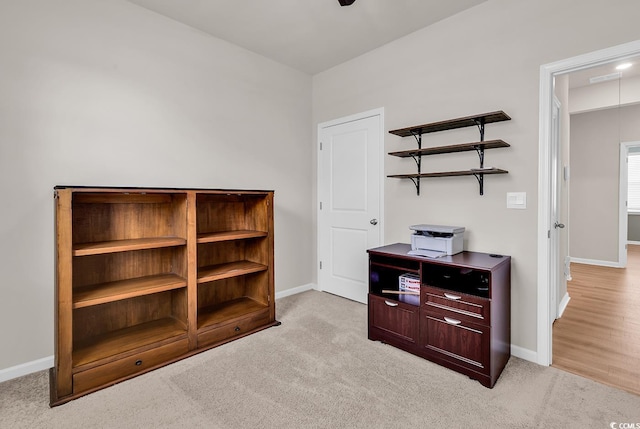 520 Cattle Drive Cir, Myrtle Beach, SC 29588 - office space featuring light carpet and attic access