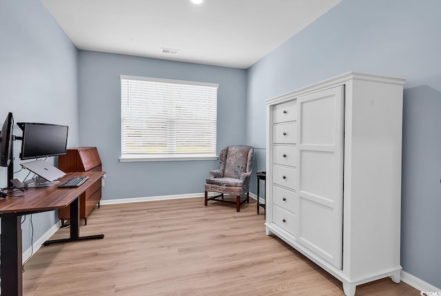 520 Cattle Drive Cir, Myrtle Beach, SC 29588 - office area with light wood-style floors