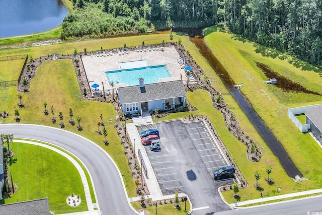 520 Cattle Drive Cir, Myrtle Beach, SC 29588 - bird's eye view of a pool