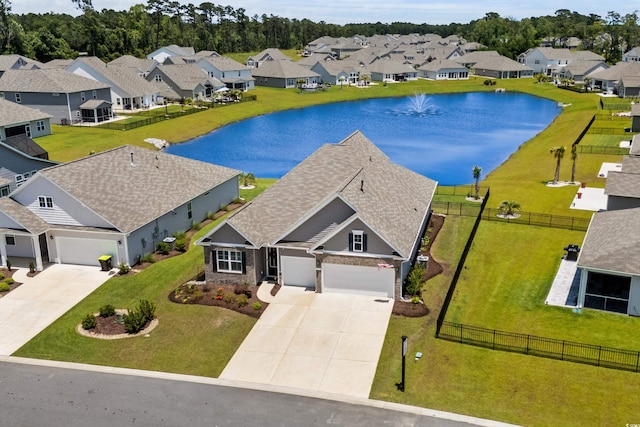 215 Kendrick St, Little River, SC 29566 - aerial perspective of suburban area with a nearby body of water