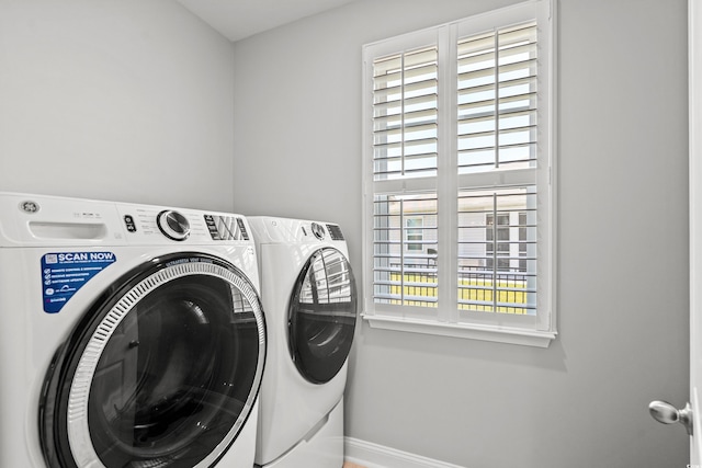 215 Kendrick St, Little River, SC 29566 - washroom featuring washer and clothes dryer and baseboards