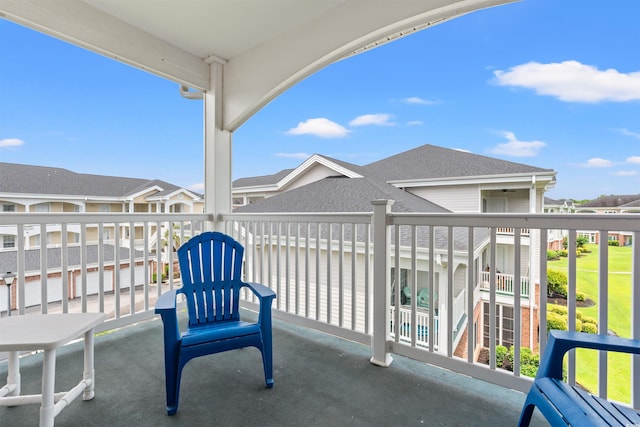 4846 Carnation Cir Unit 301, Myrtle Beach, SC 29577 - balcony featuring a residential view