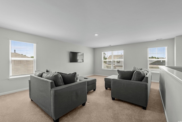 2106 Ainsley Dr, Little River, SC 29566 - living area with light carpet