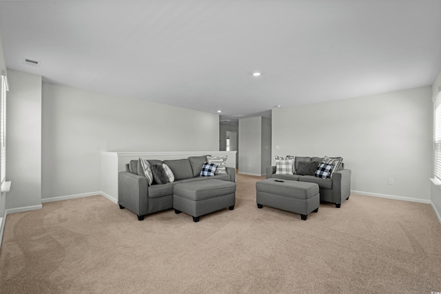 2106 Ainsley Dr, Little River, SC 29566 - living area with light carpet