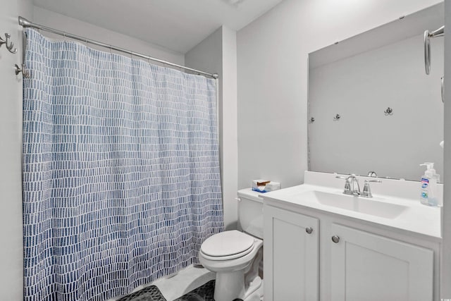 2106 Ainsley Dr, Little River, SC 29566 - bathroom with vanity and curtained shower