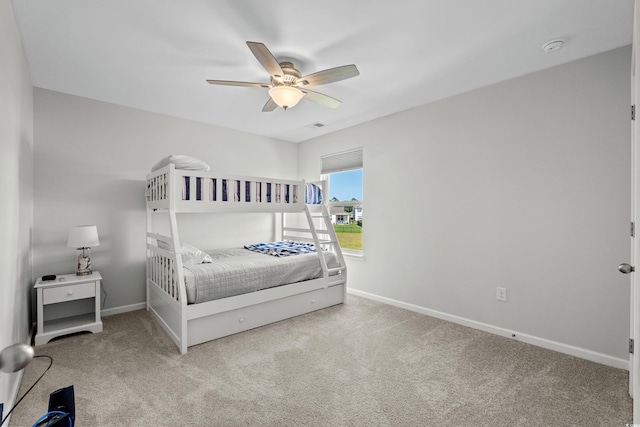 2106 Ainsley Dr, Little River, SC 29566 - bedroom featuring carpet and a ceiling fan