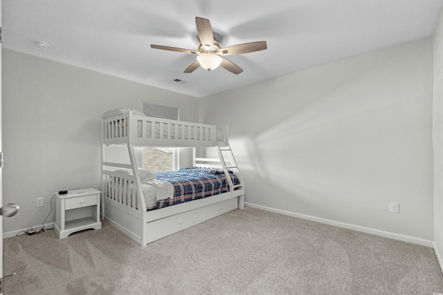 2106 Ainsley Dr, Little River, SC 29566 - bedroom featuring carpet and a ceiling fan